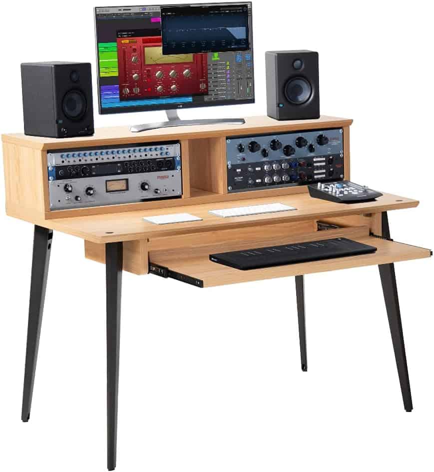 Best Podcast Desks and Tables: Gator Frameworks Elite Series Studio Desk Workstation