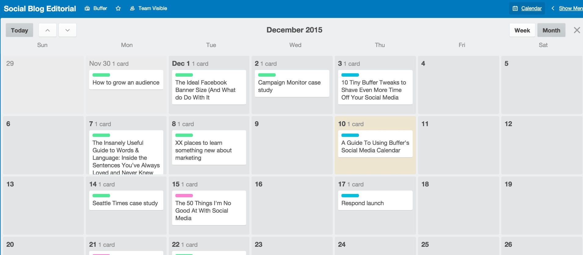 promote a podcast on social media content calendar