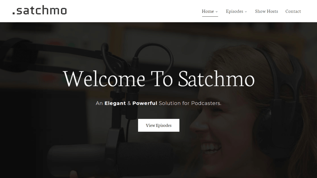 wordpress podcasting theme